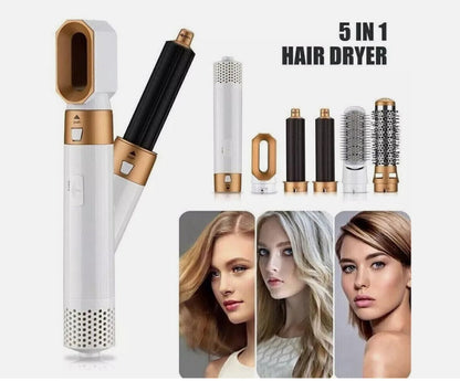 5-in-1 Hot Air Hair Styler Brush