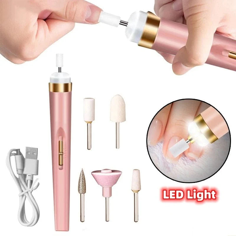 5-in-1 Rechargeable Manicure & Nail Care Set