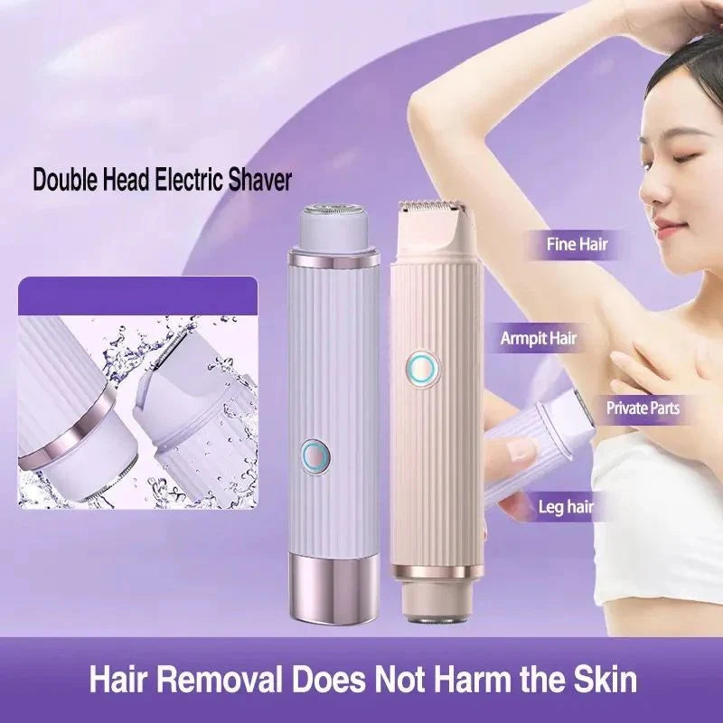 Double Head Wet & Dry Electric Shaver