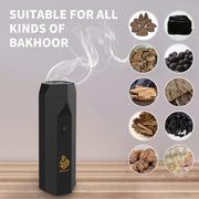 echargeable Electric Hair Bakhoor Comb