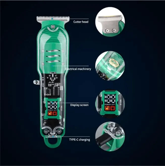 Professional Hair Clipper & Trimmer Kit