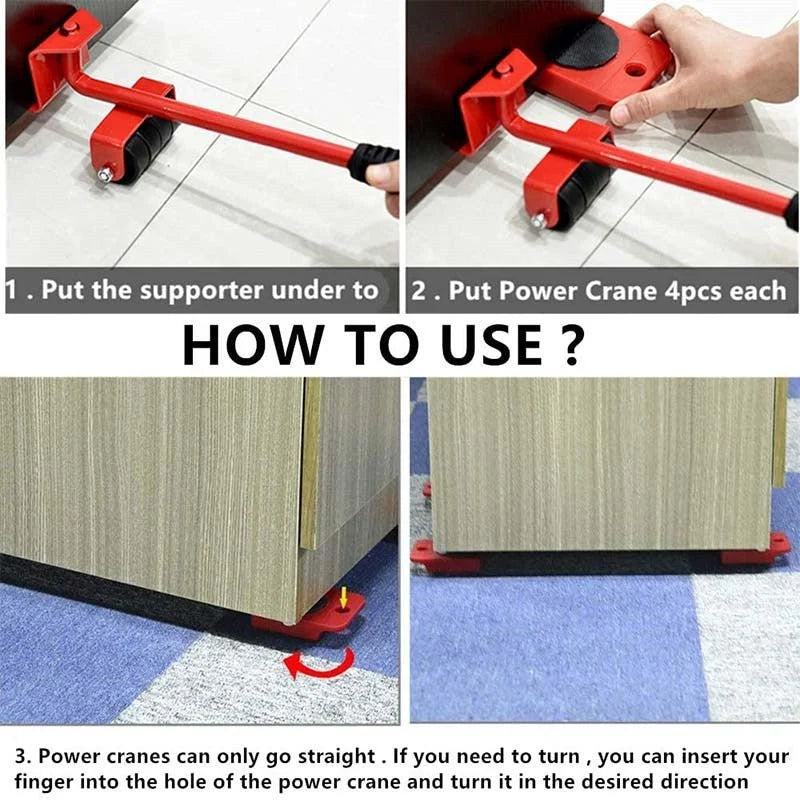 Heavy Duty Furniture Mover Tool Set